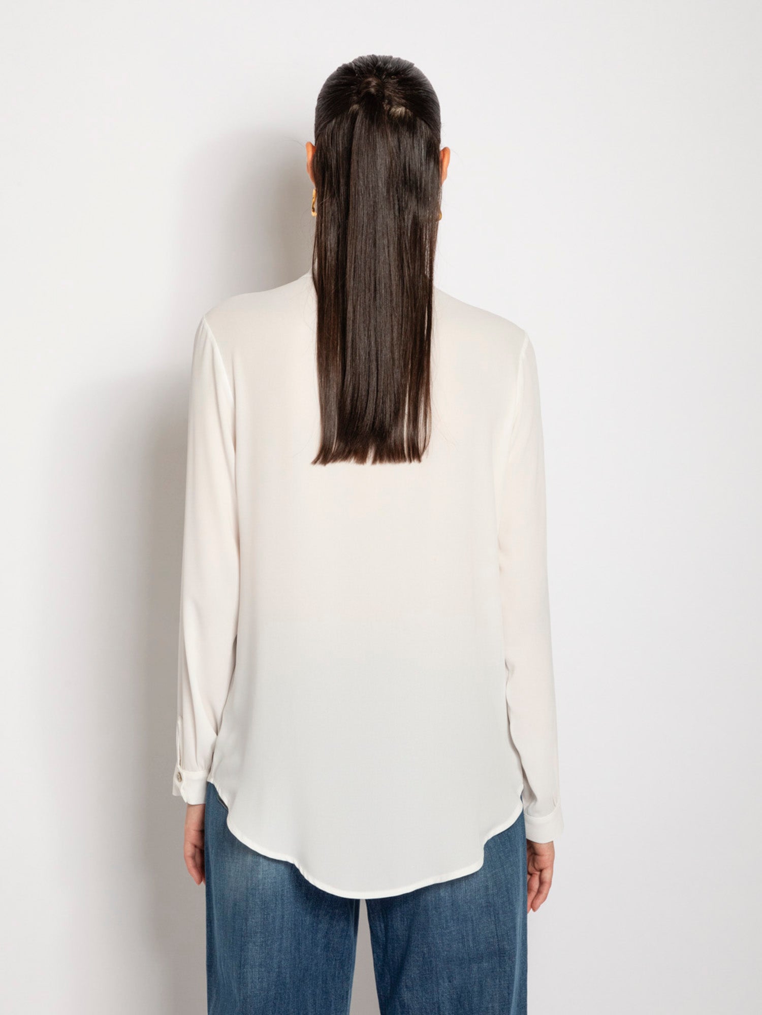 Camicia in viscosa con chiusura bottoni | Uncategorized da donna