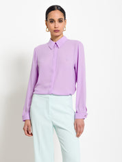 Camicia in viscosa con chiusura bottoni | Uncategorized da donna