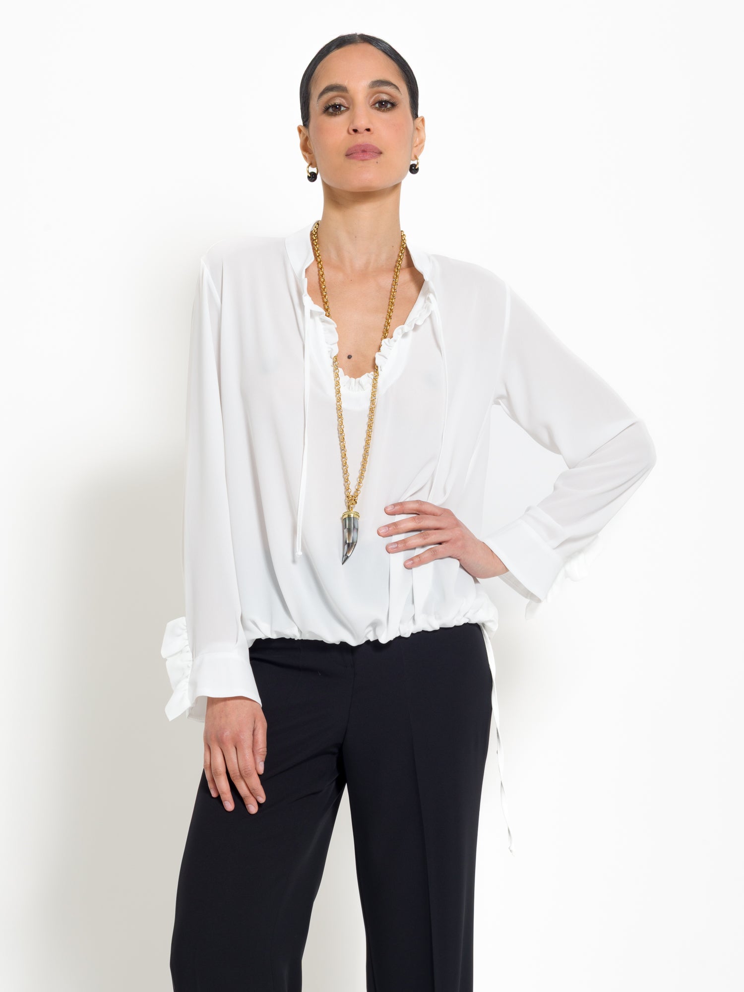 Blusa con rouches | Uncategorized da donna