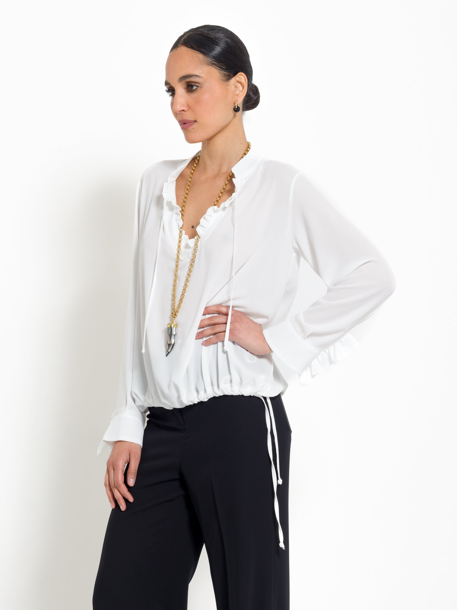 Blusa con rouches | Uncategorized da donna