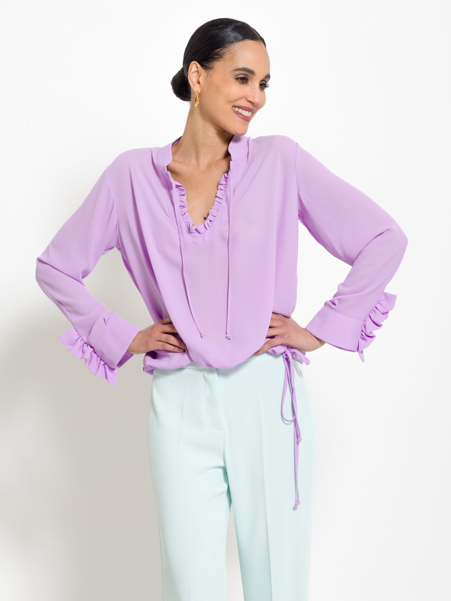 Blusa con rouches | Uncategorized da donna