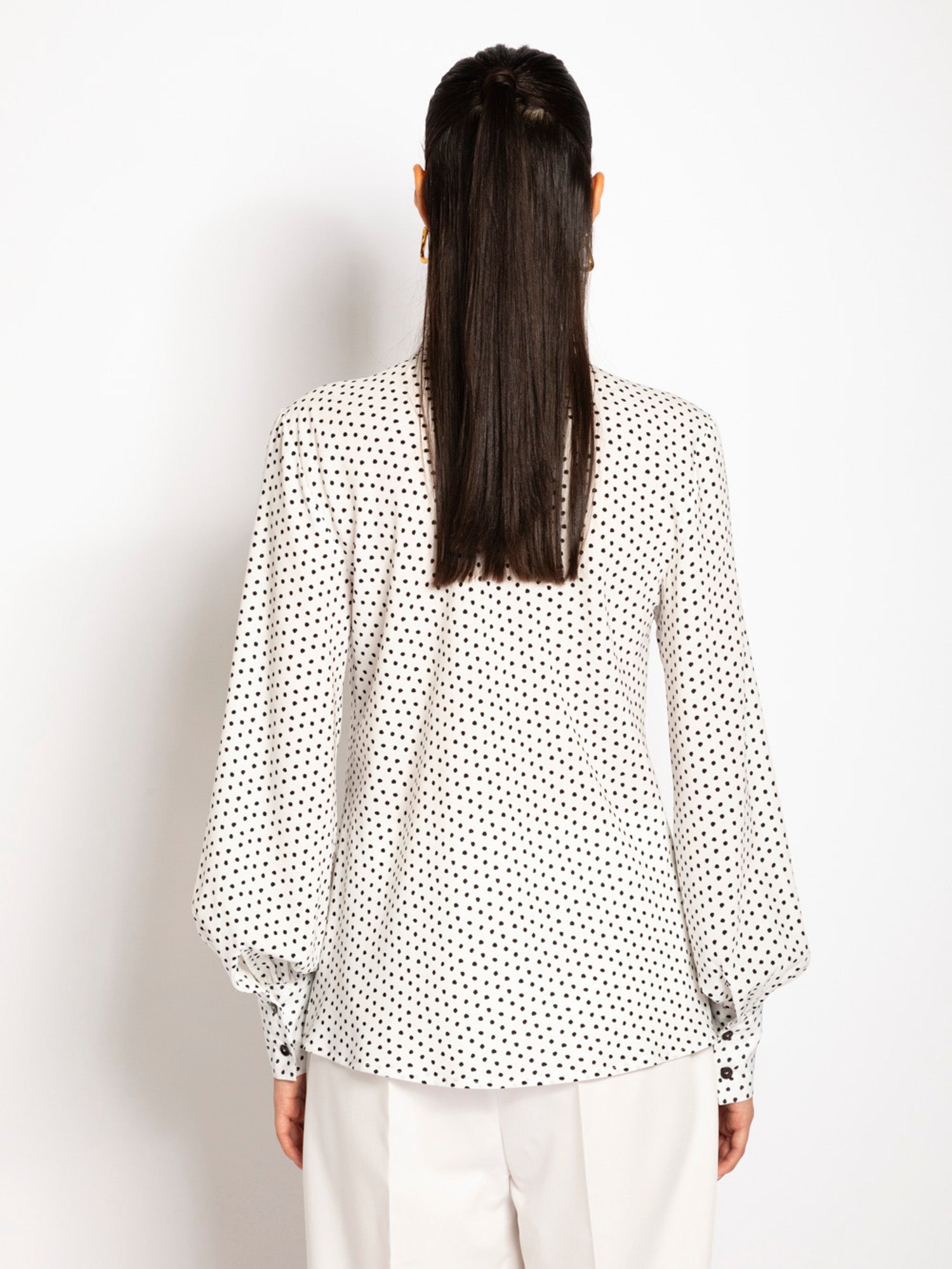 Blusa in georgette con sciarpa | Uncategorized da donna