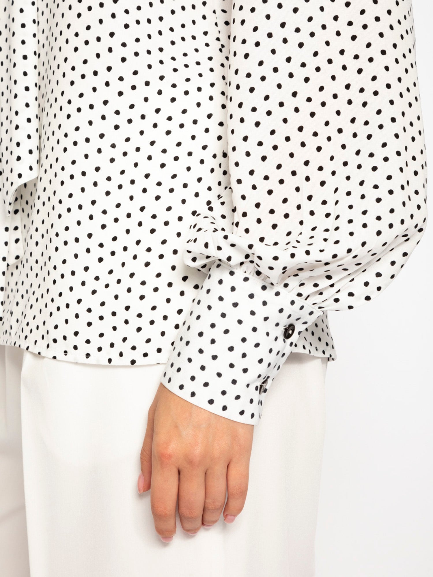 Blusa in georgette con sciarpa | Uncategorized da donna