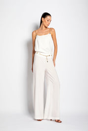 Top con catene in tencel | Uncategorized da donna