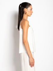 Top con catene in tencel | Uncategorized da donna