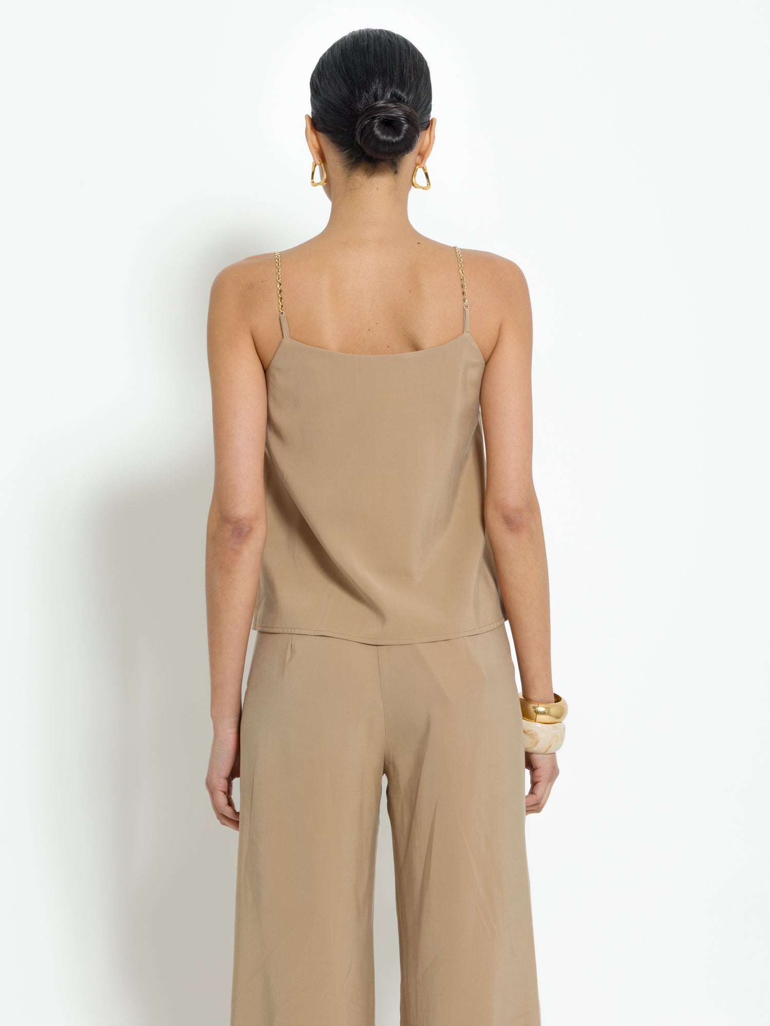 Top con catene in tencel | Uncategorized da donna