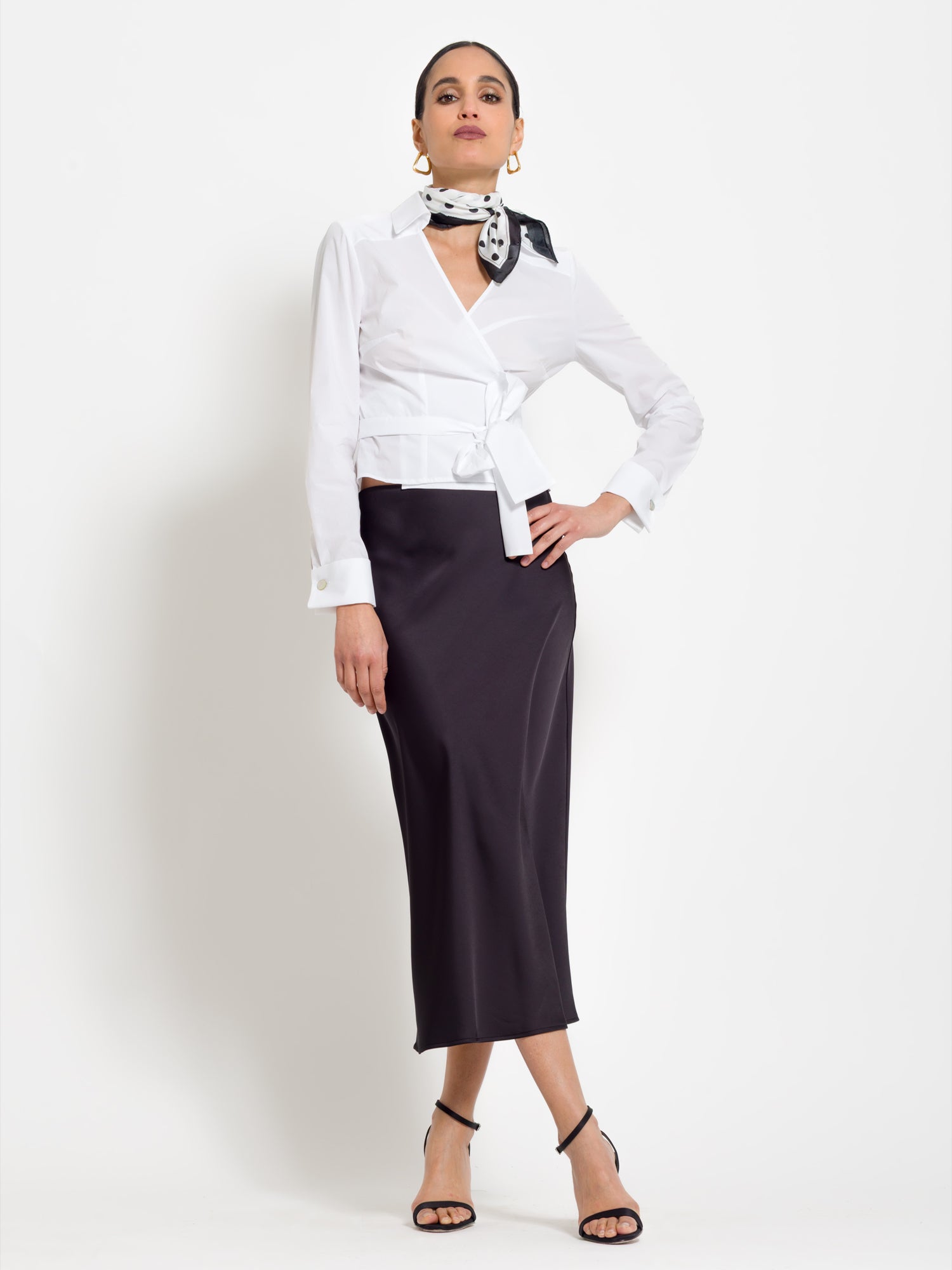 Camicia incrocio in cotone | Uncategorized da donna