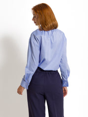 Camicia in cotone con polso gemelli | Uncategorized da donna