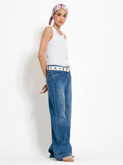 Canotta in cotone a costine | Uncategorized da donna