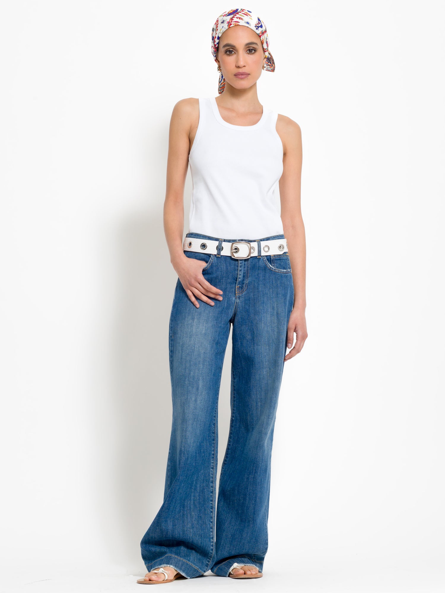 Canotta in cotone a costine | Uncategorized da donna