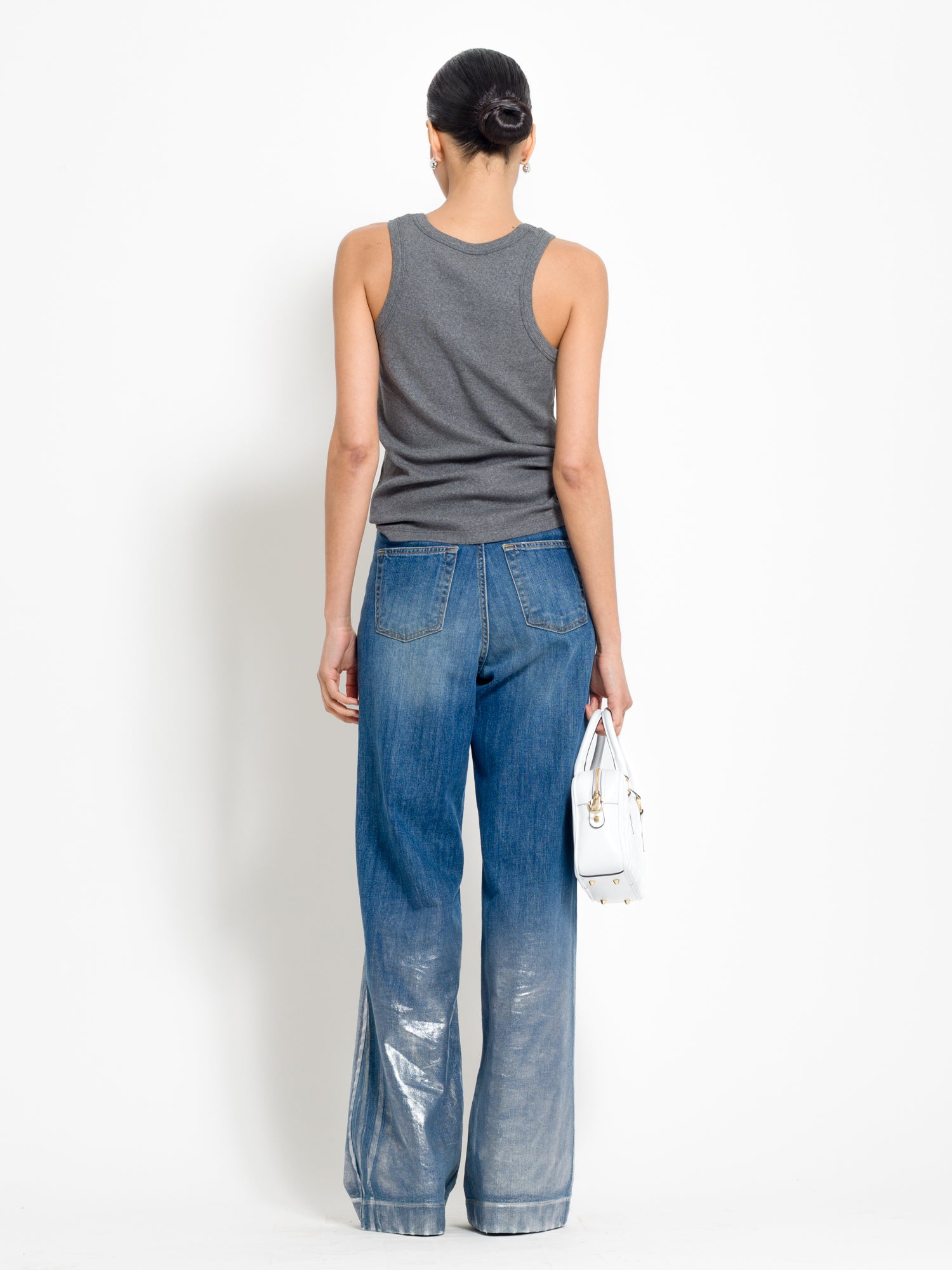 Canotta in cotone a costine | Uncategorized da donna