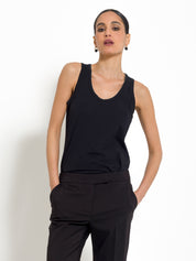 Canotta in cotone a costine | Uncategorized da donna