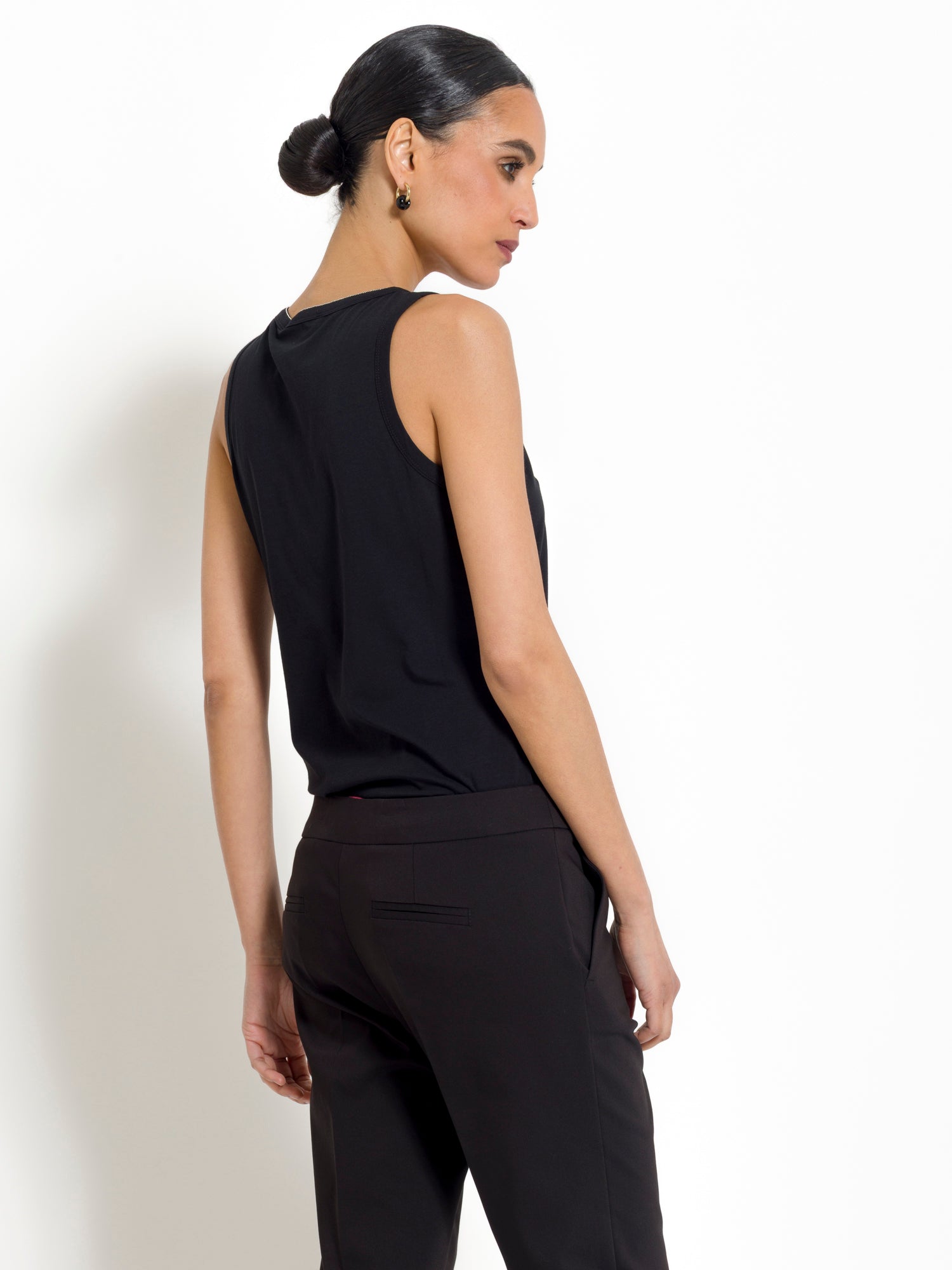 Canotta in cotone a costine | Uncategorized da donna