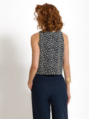 Crop top stampa margherite | Uncategorized da donna