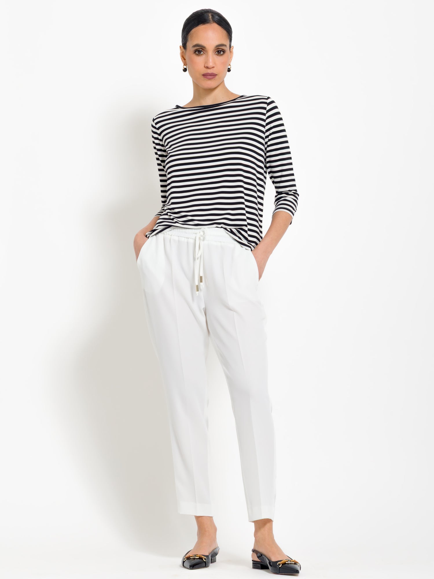 T-shirt righe mezza manica | Uncategorized da donna