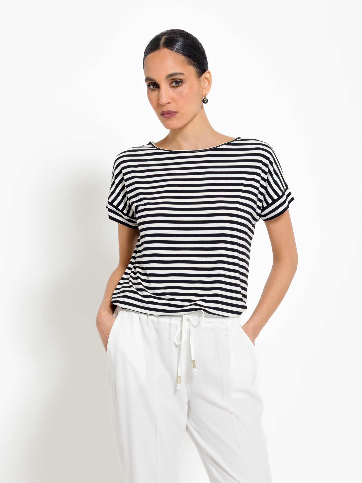 T-shirt righe mezza manica | Uncategorized da donna