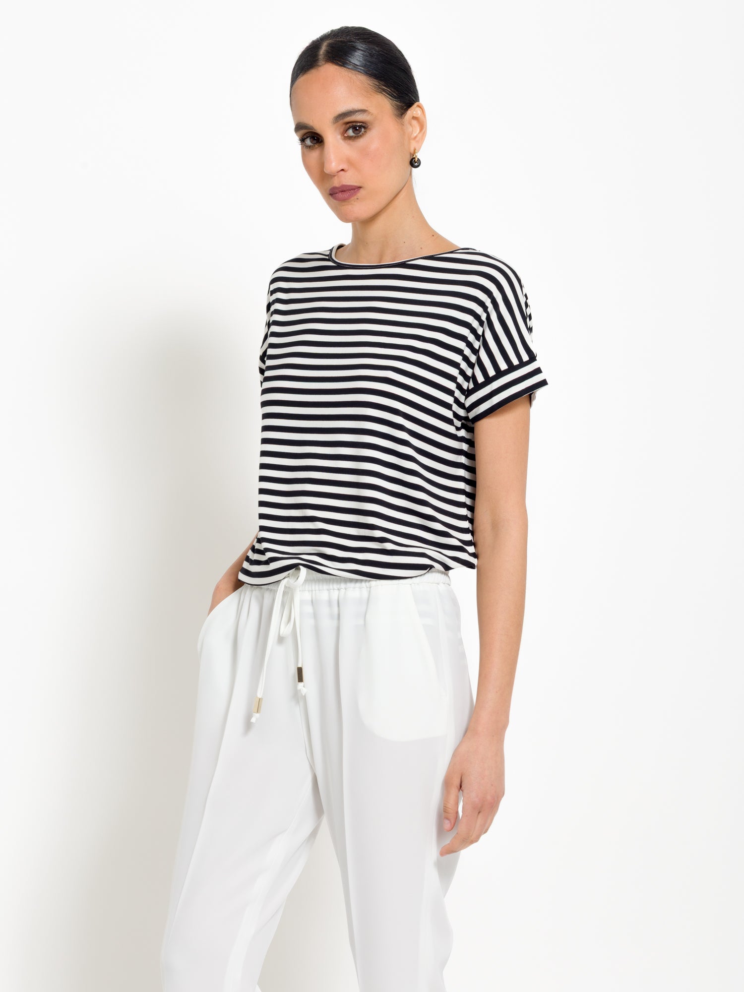 T-shirt righe mezza manica | Uncategorized da donna