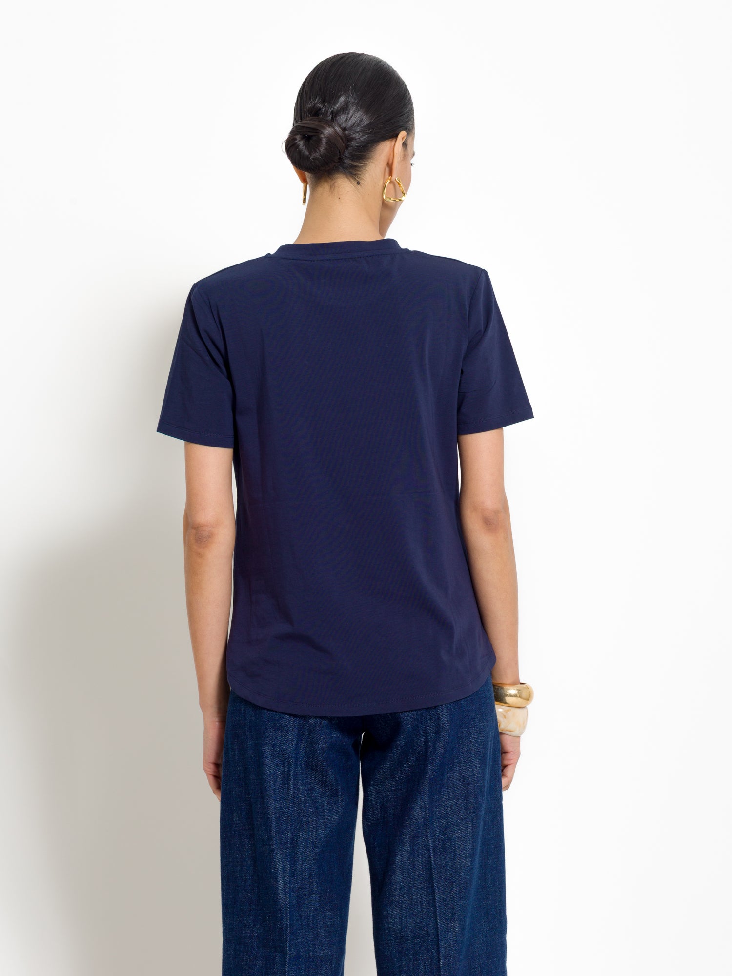 Maglia in cotone mezza manica | Uncategorized da donna