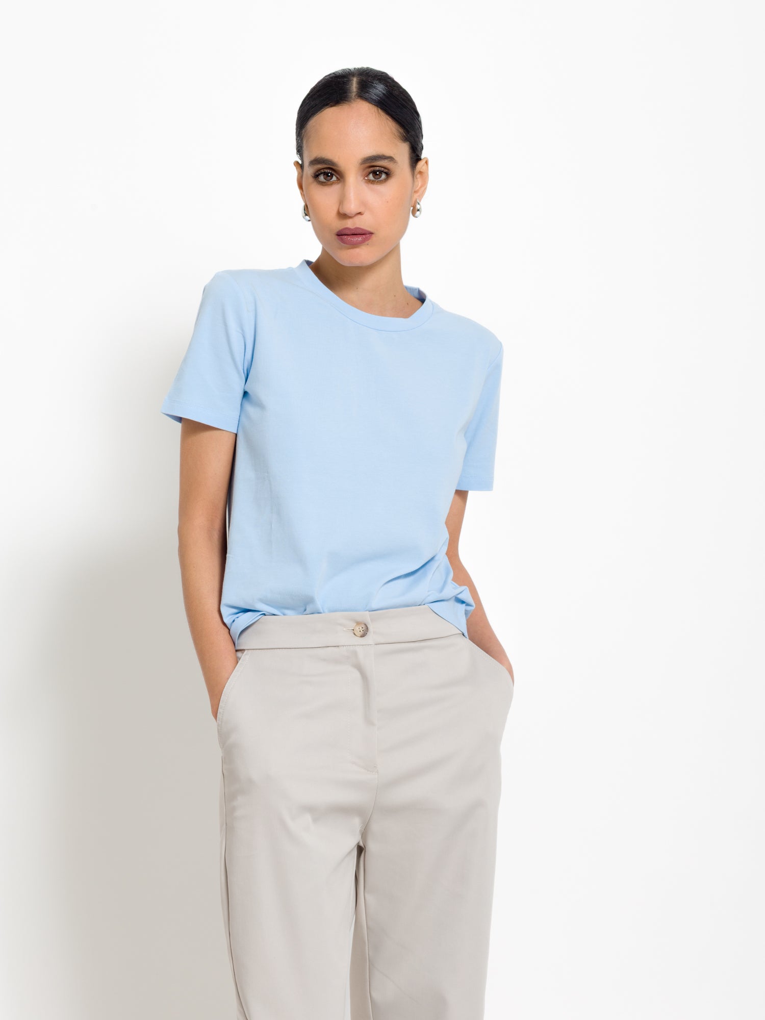 Maglia in cotone mezza manica | Uncategorized da donna