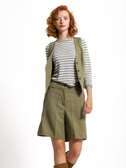 Maglia a righe manica tre quarti | Uncategorized da donna