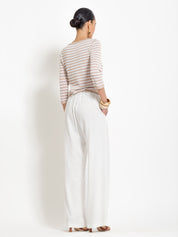 Maglia a righe manica tre quarti | Uncategorized da donna