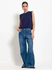 T-shirt fluida mezza manica aletta | Uncategorized da donna