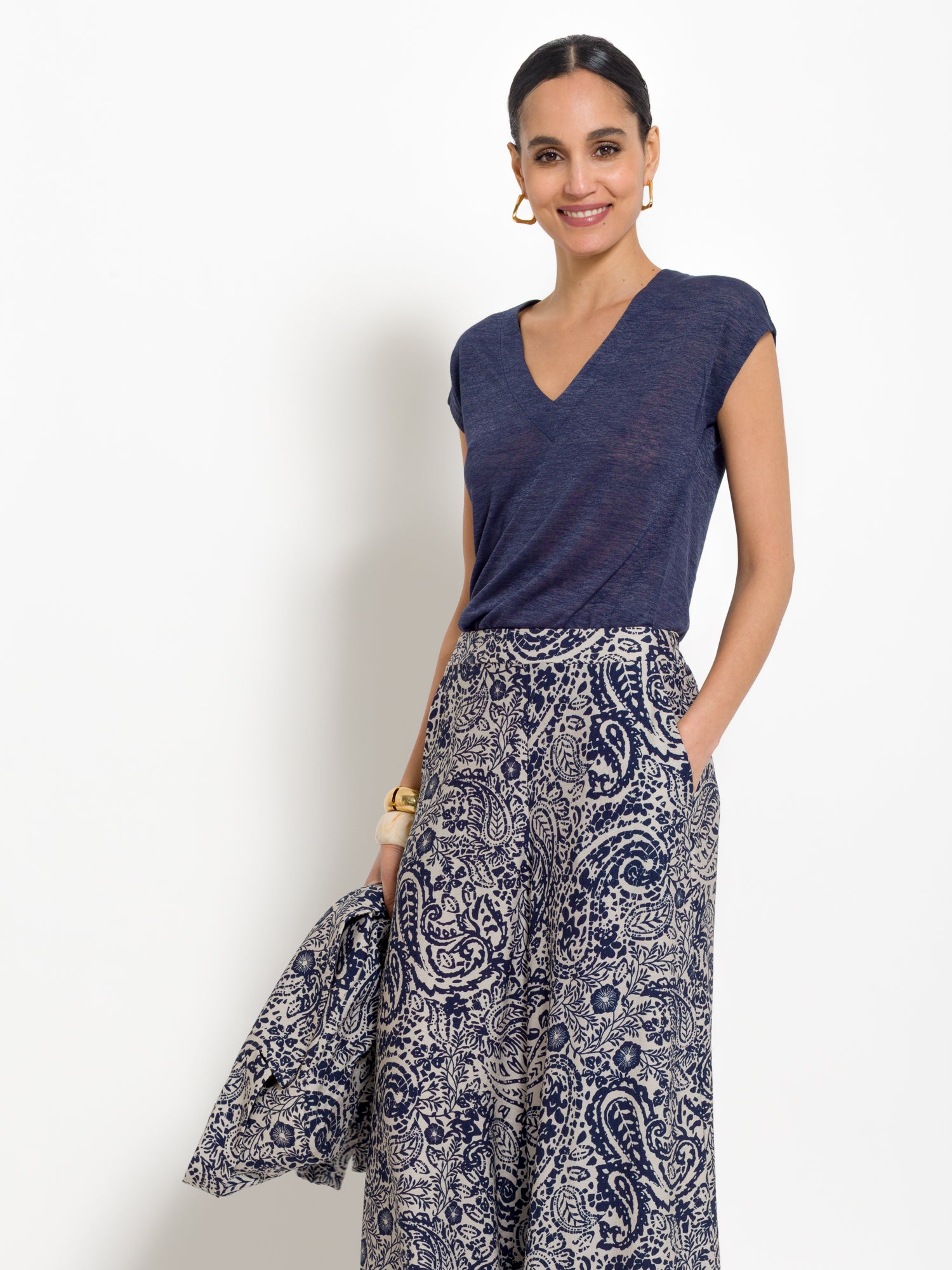 Maglia scollo a v manica kimono | Uncategorized da donna
