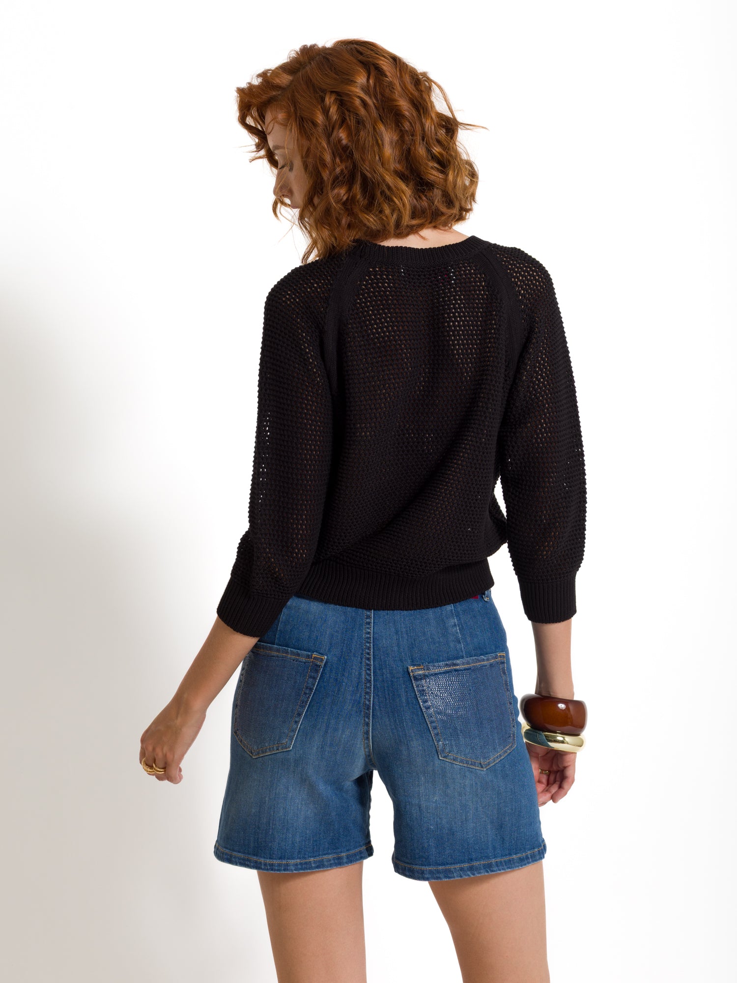 Maglia traforata in cotone | Uncategorized da donna