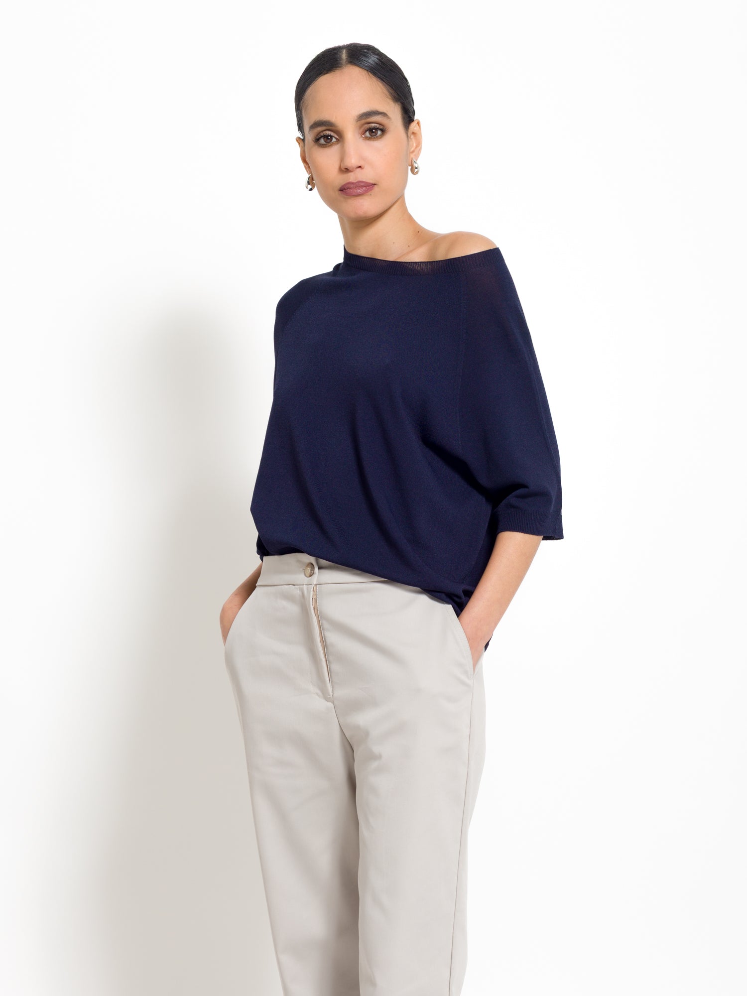 Maglia fluida mezza manica | Uncategorized da donna