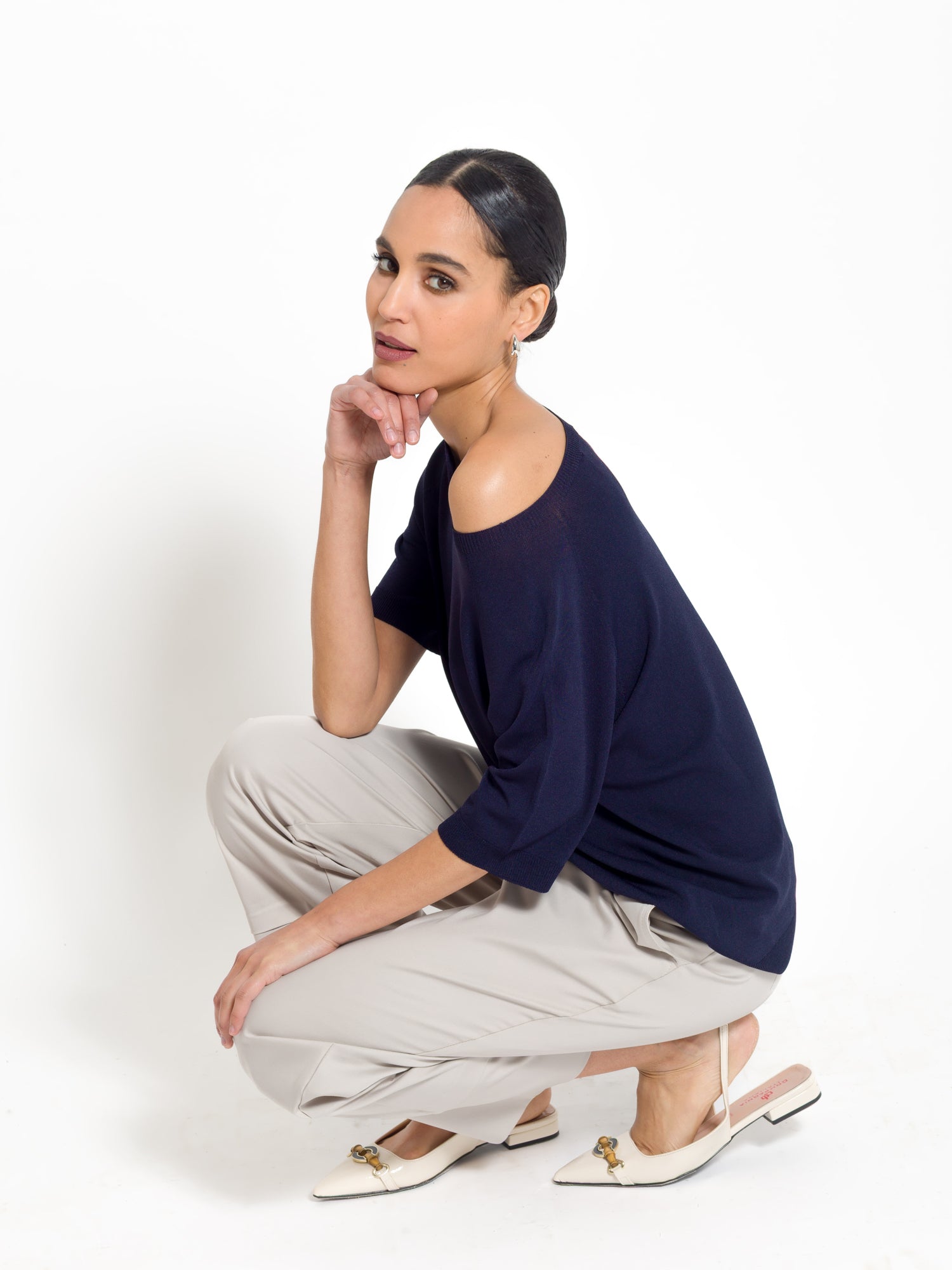 Maglia fluida mezza manica | Uncategorized da donna