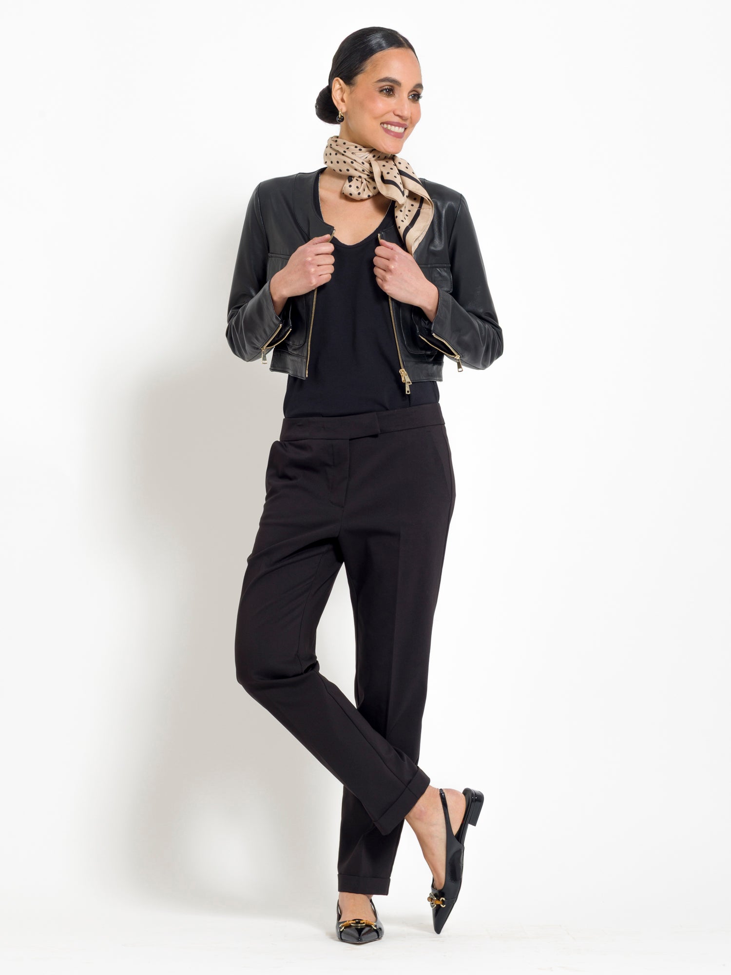 Giacca crop in pelle | Uncategorized da donna