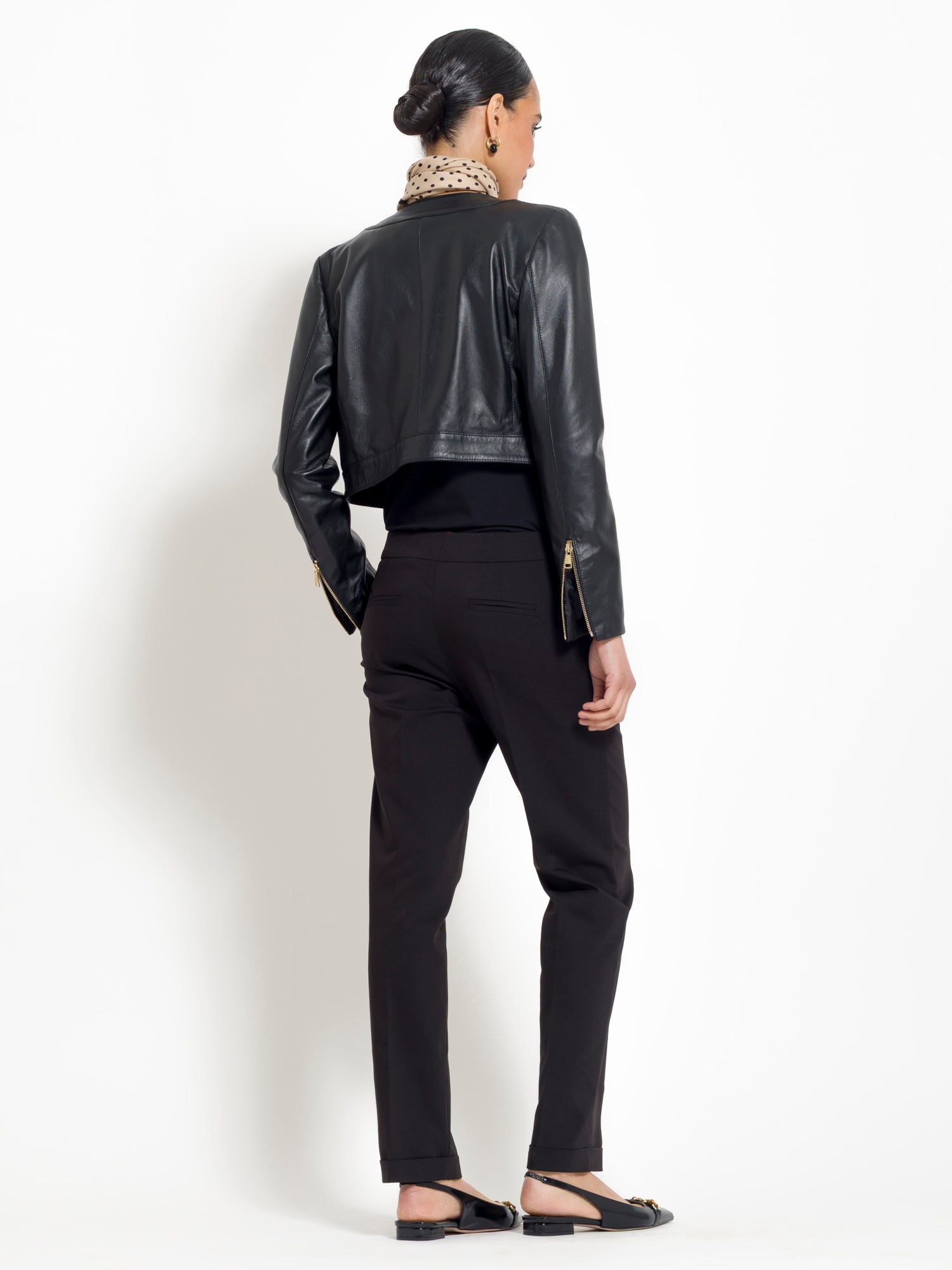 Giacca crop in pelle | Uncategorized da donna
