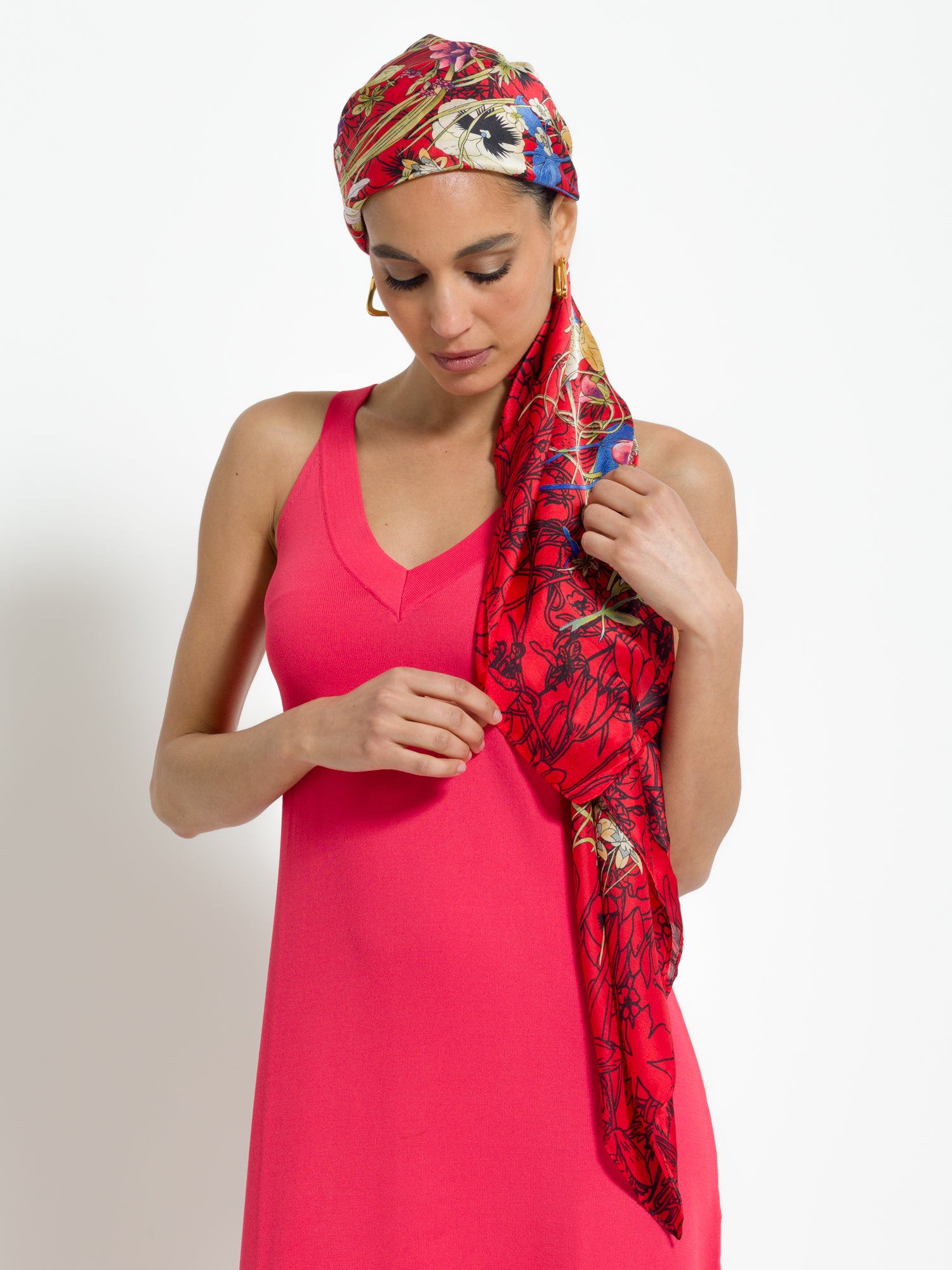 Stola stampa fiori | Uncategorized da donna
