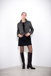 Short tweed jacket
