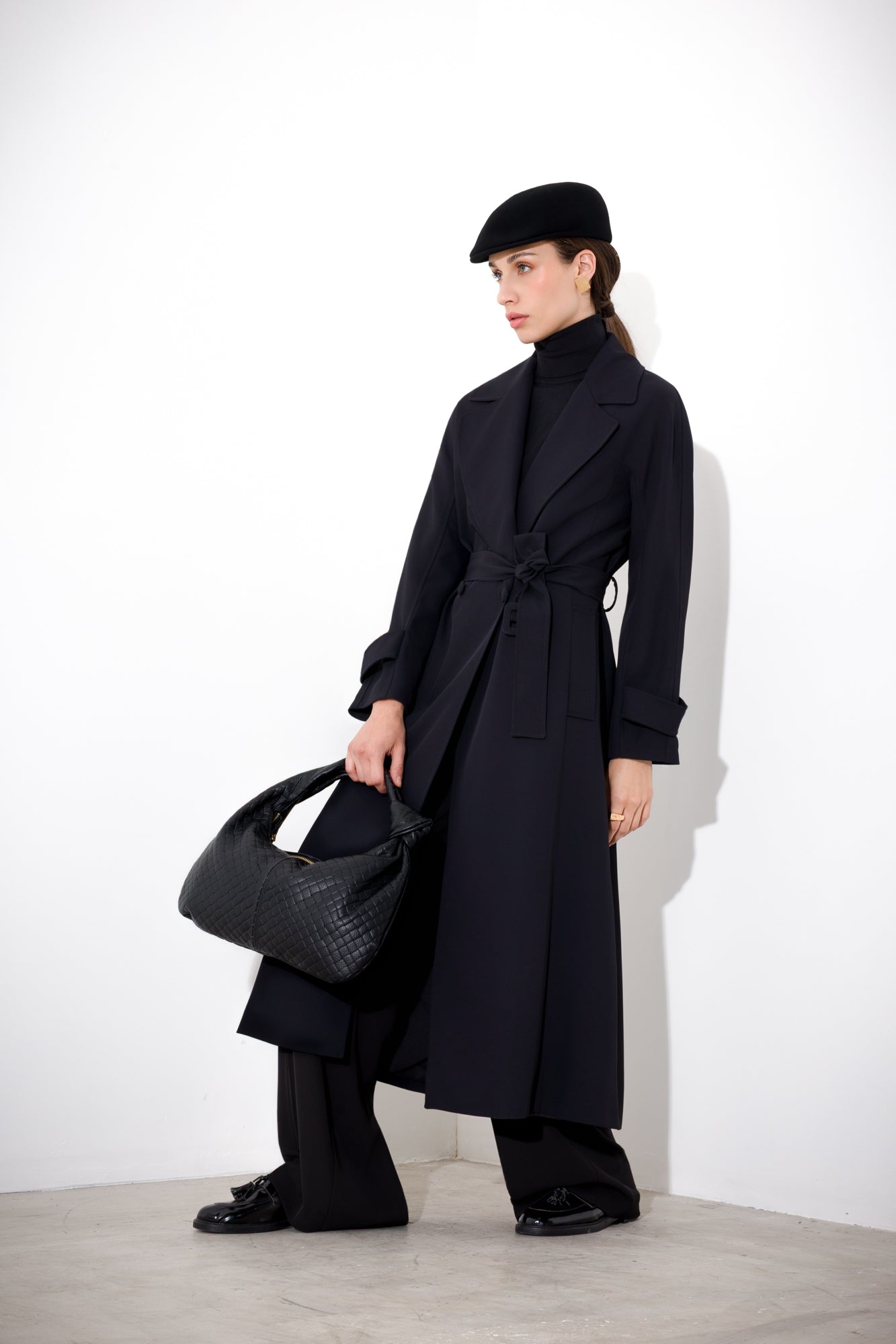 Borsa pelle intrecciata - Compagnia Italiana