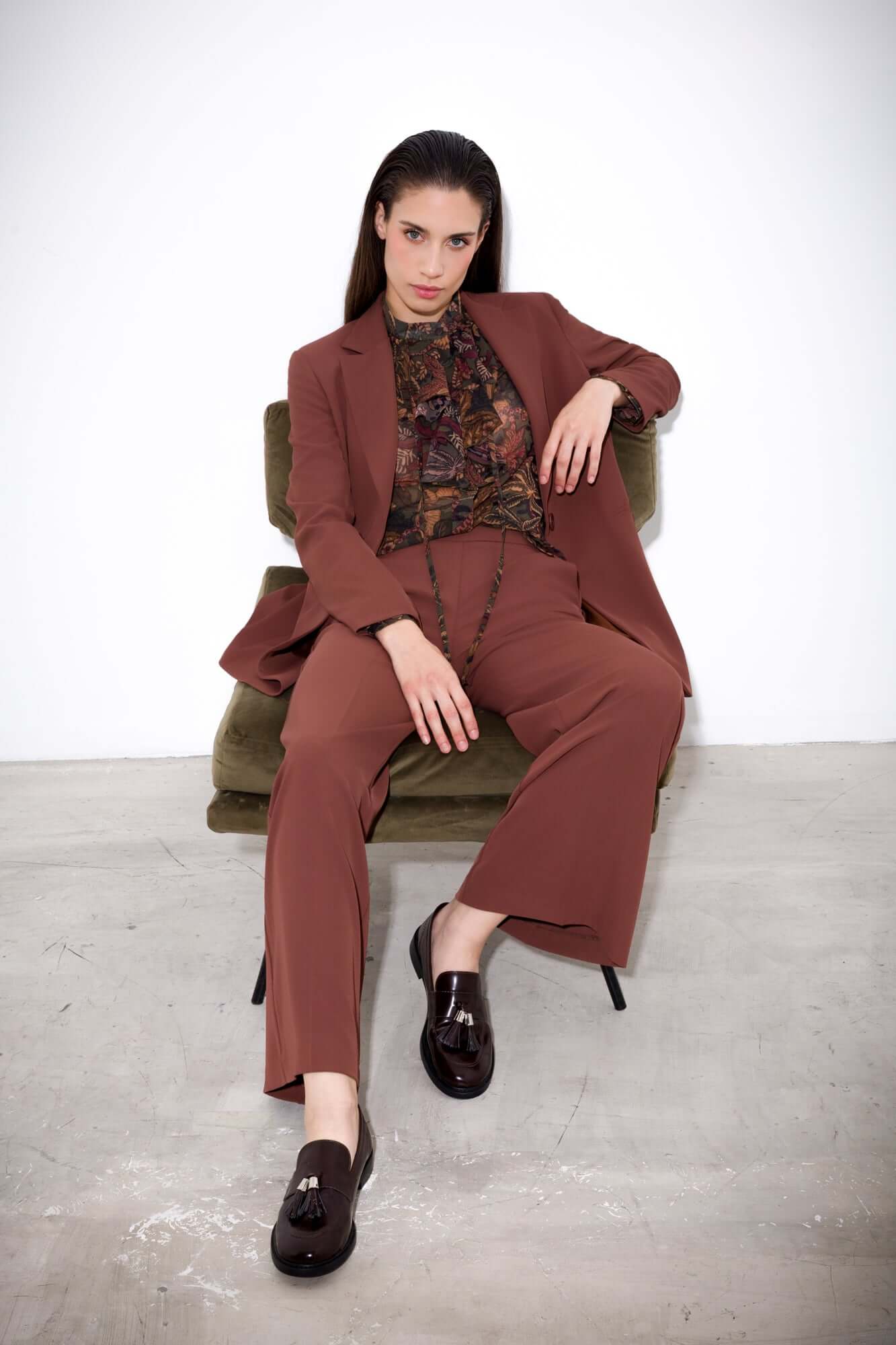 Pantalone fluido gamba larga - Compagnia Italiana