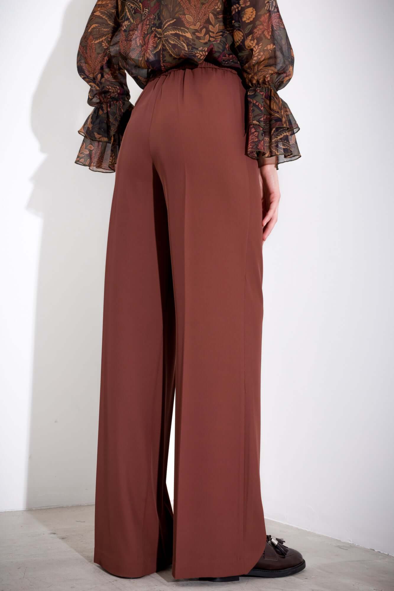 Pantalone fluido gamba larga - Compagnia Italiana