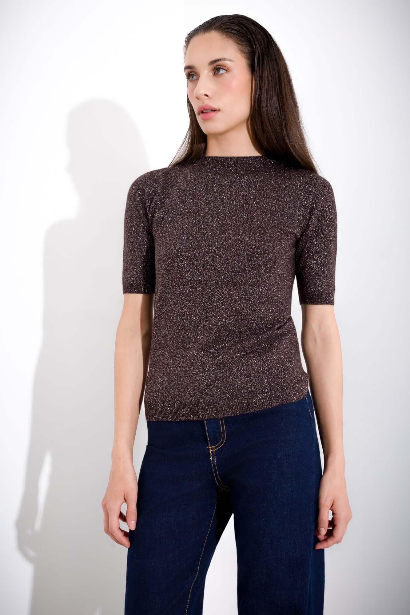 Maglia in viscosa lurex - Compagnia Italiana
