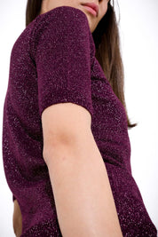 Maglia in viscosa lurex - Compagnia Italiana