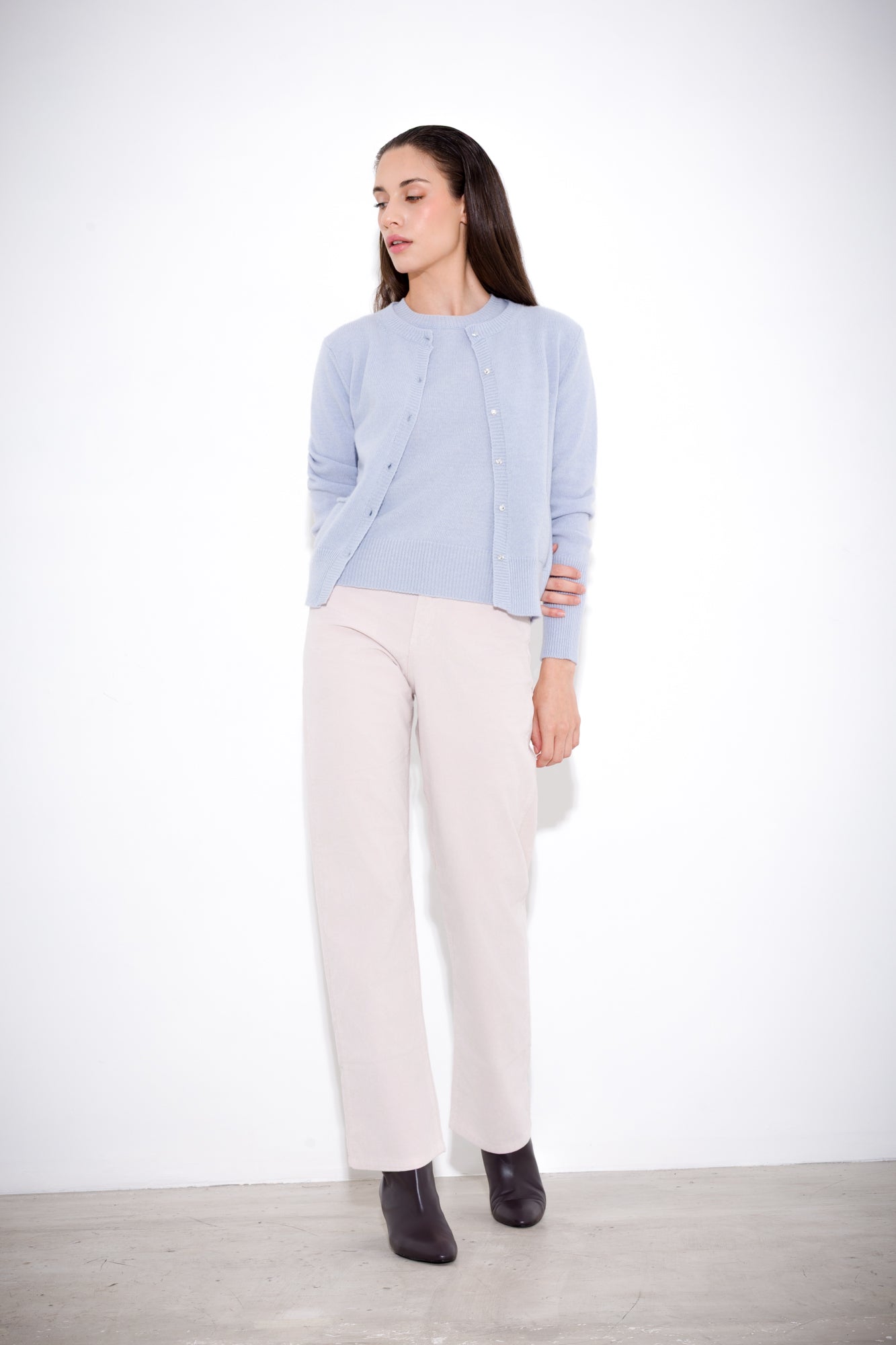 Wool cardigan