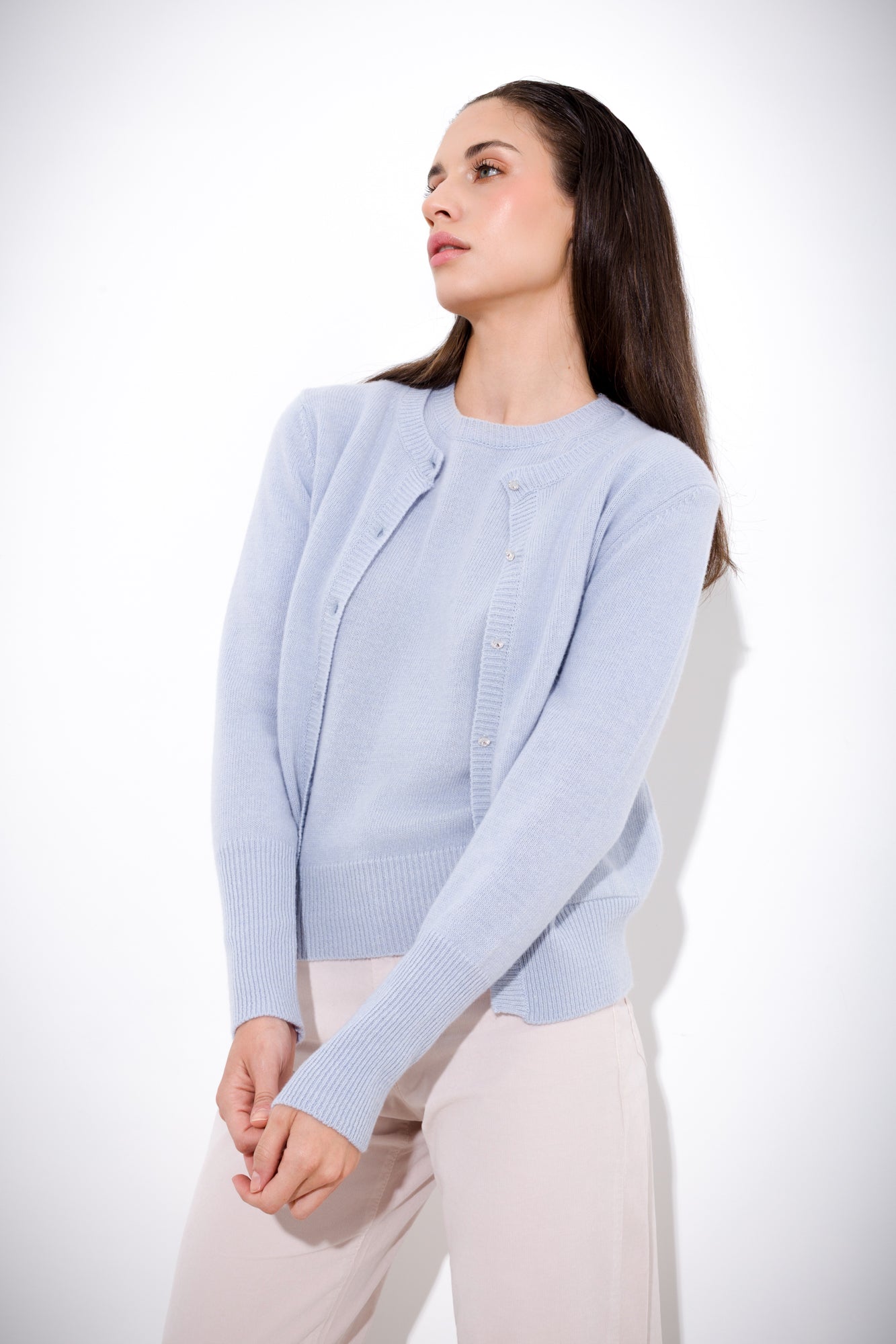 Wool cardigan