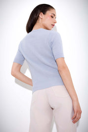 Maglia in lana mezza manica - Compagnia Italiana