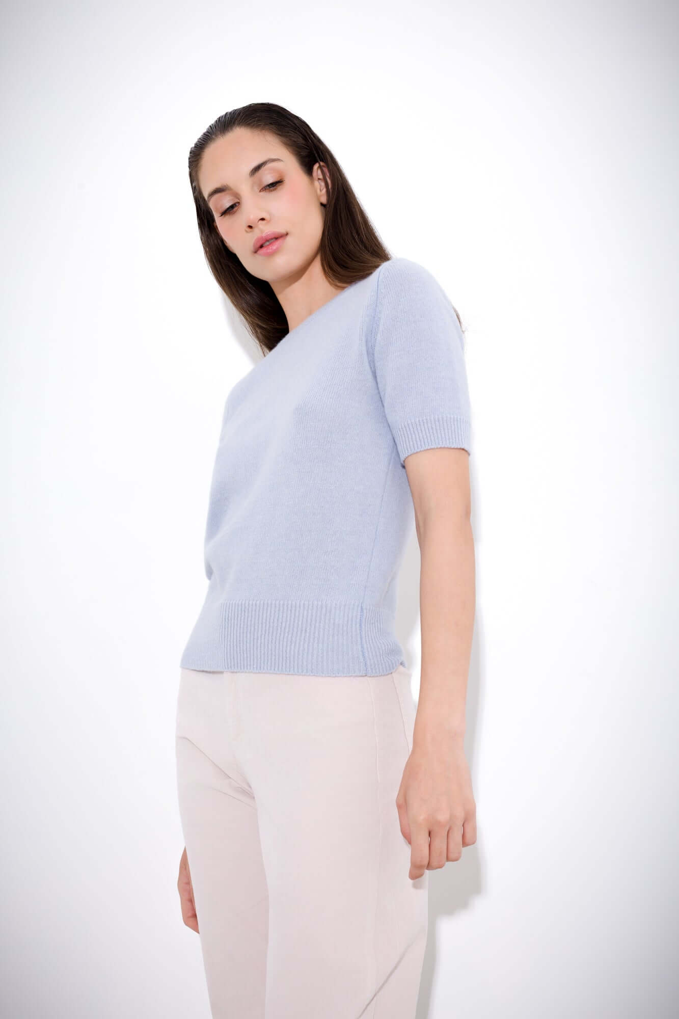 Maglia in lana mezza manica - Compagnia Italiana