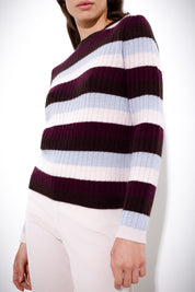Striped wool sweater