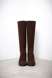 Suede boot