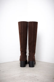 Suede boot