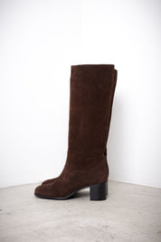 Suede boot