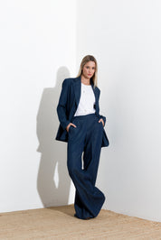 Pantalone effetto denim - Compagnia Italiana