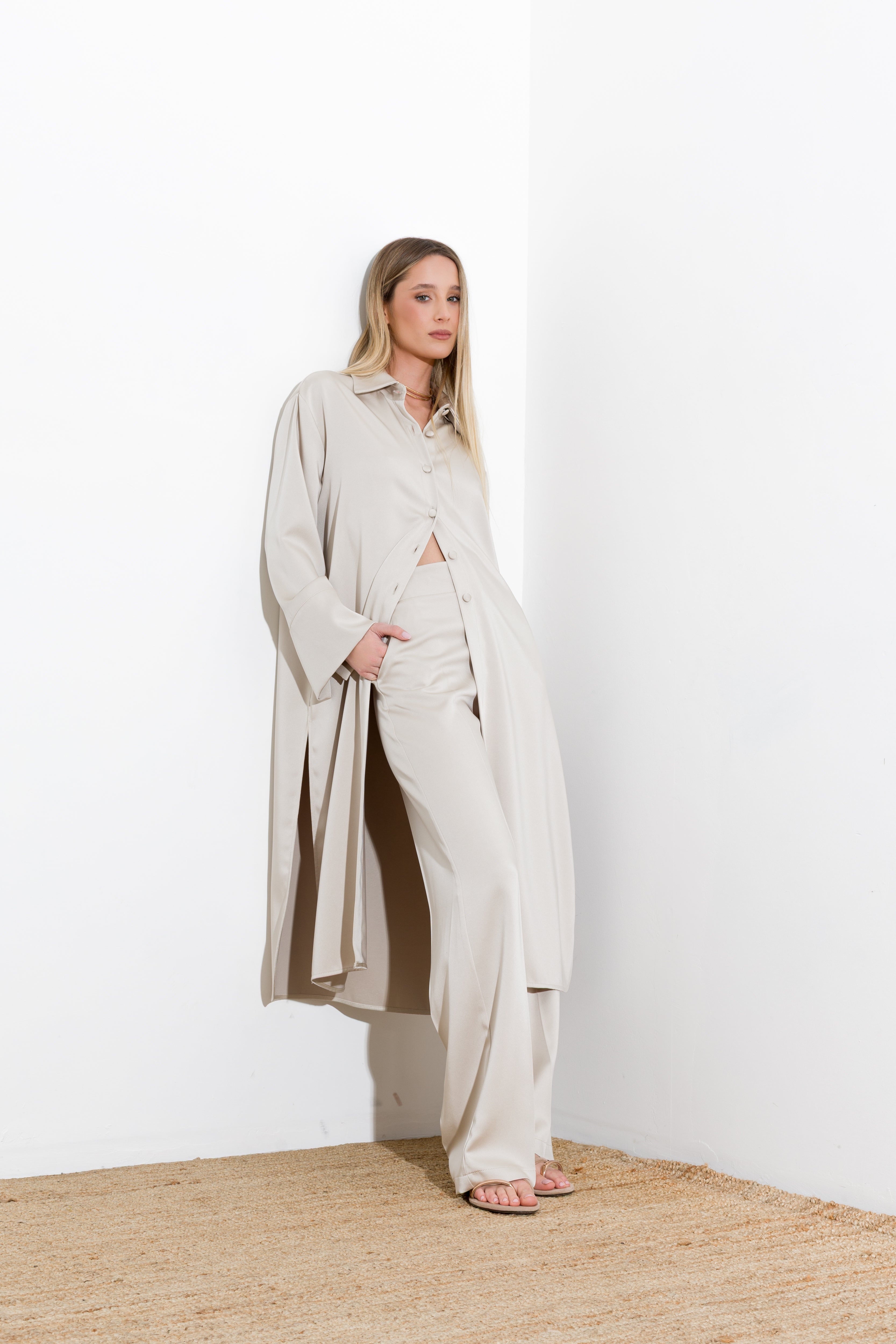 Spolverino in raso - Compagnia Italiana