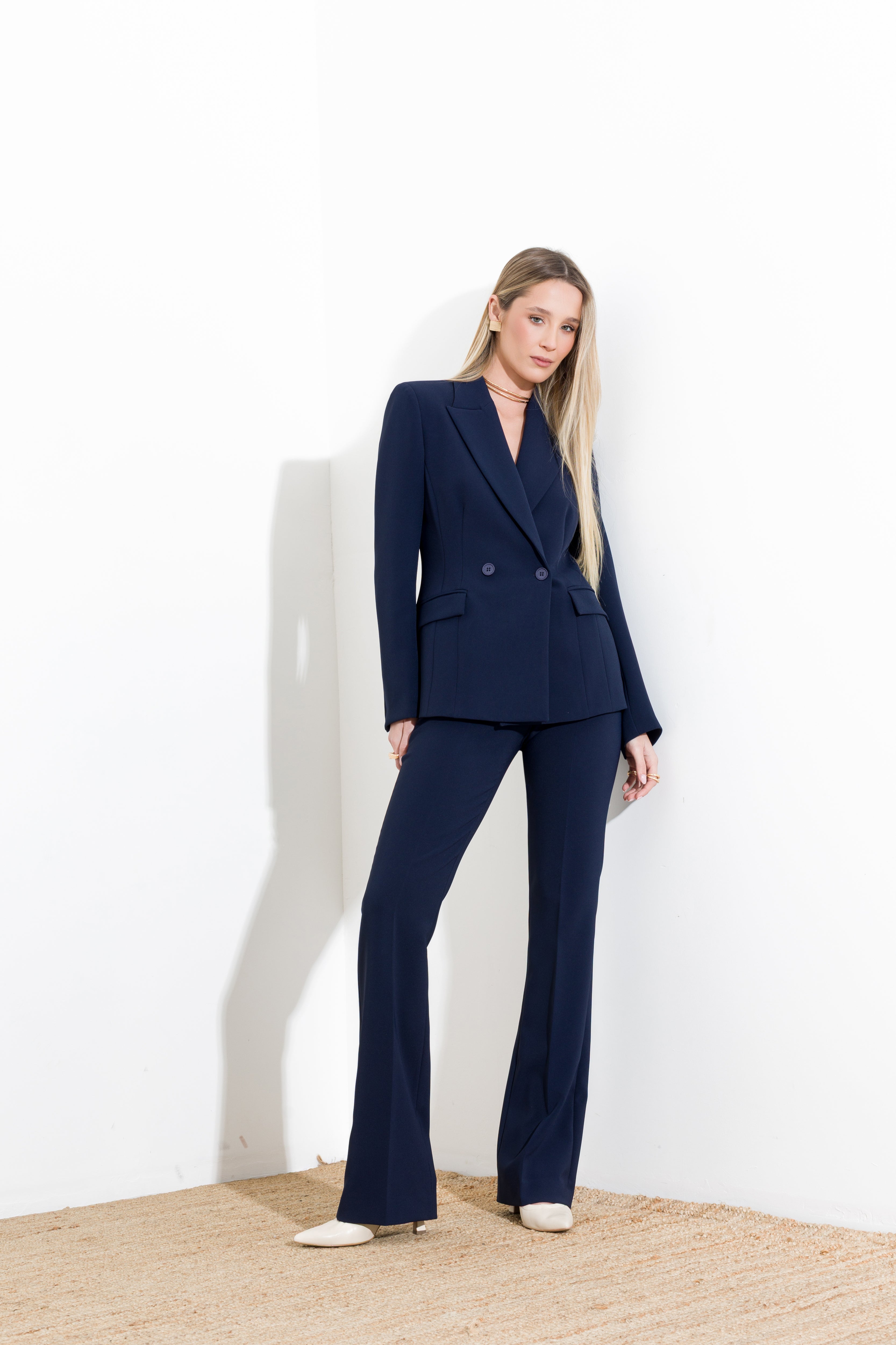 Blazer doppiopetto in tecnico - Compagnia Italiana